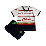Camisolas de futebol Deportivo Guadalajara Criança Equipamento Alternativa 2023/24 Manga Curta